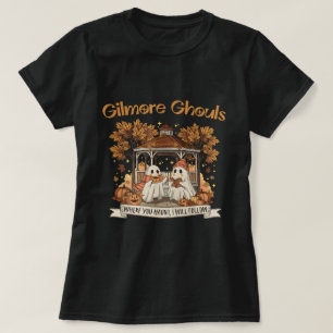 Gilmore Ghouls   Cute Ghost Halloween Parody T-Shirt