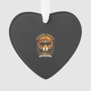 Gilmore Ghouls Halloween Ghost Gazebo Design_1 Ornament
