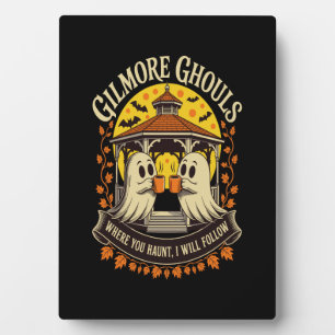 Gilmore Ghouls Halloween Ghost Plaque