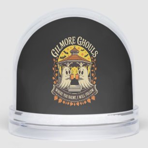 Gilmore Ghouls Halloween Ghost Snowglobe