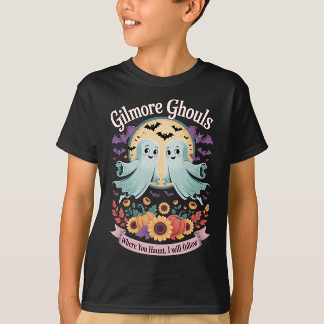 Gilmore Ghouls Where You Haunt8  T-Shirt (Front)