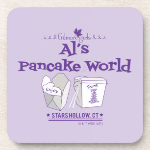 Gilmore Girls Al's Pancake World Coaster