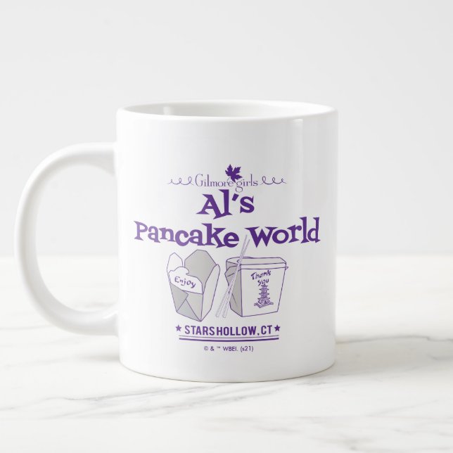 Gilmore Girls | Al's Pancake World Large Coffee Mug (Left)
