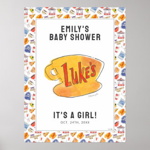 Gilmore Girl's Baby Shower Poster