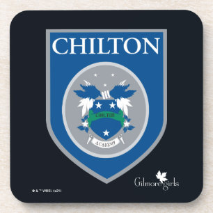Gilmore Girls Chilton Academy Badge Coaster