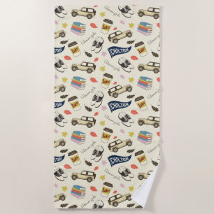 Gilmore Girls Chilton Fall Pattern Beach Towel