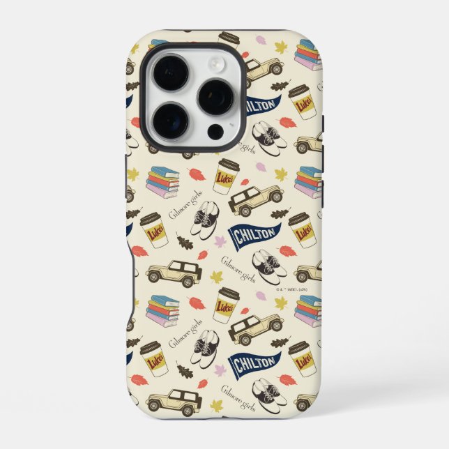 Gilmore Girls Chilton Fall Pattern iPhone Case (Back)