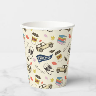 Gilmore Girls Chilton Fall Pattern Paper Cups