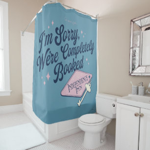 Gilmore Girls Completely Booked Design Shower Curtain