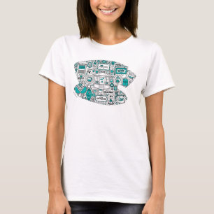 Gilmore Girls Doodle Art T-Shirt