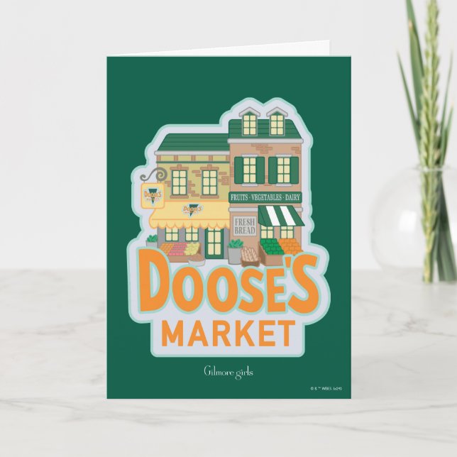 Gilmore Girls | Doose's Market Card (Front)