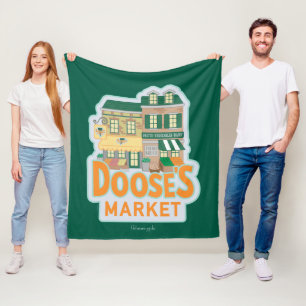 Gilmore Girls Doose's Market Fleece Blanket