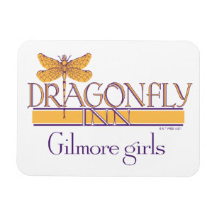 Gilmore Girls   Dragonfly Inn Logo Magnet
