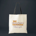 Gilmore Girls | Dragonfly Inn Logo Tote Bag<br><div class="desc">Carry a piece of Stars Hollow wherever you go with this Dragonfly Inn logo tote bag. Featuring the elegant and iconic Dragonfly Inn design, this tote exudes charm and nostalgia for fans of Gilmore Girls. Perfect for groceries, books, or everyday essentials, this bag combines functionality with a touch of Lorelai...</div>
