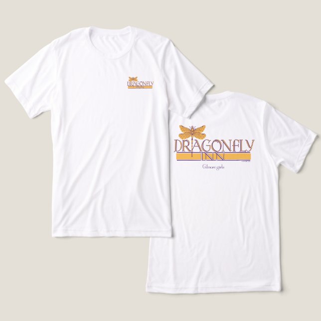 Gilmore Girls | Dragonfly Inn Logo Tri-Blend Shirt (Design Front & Back)