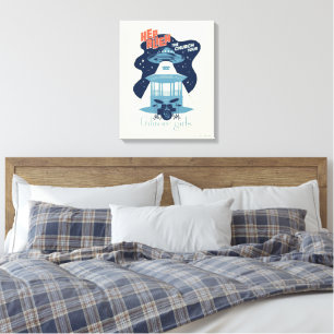 Gilmore Girls Hep Alien Church Tour Canvas Print