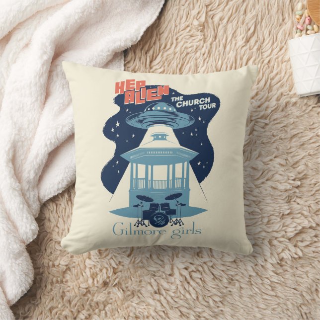 Gilmore Girls Hep Alien Church Tour Cushion (Blanket)