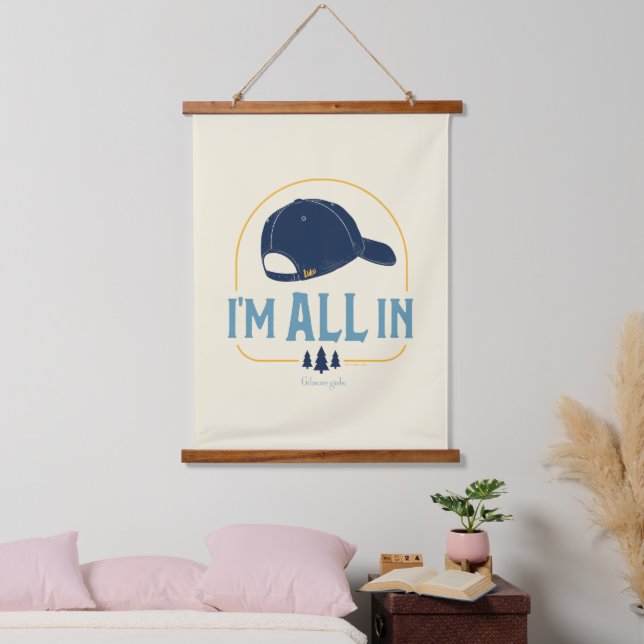 Gilmore Girls I’m All In Luke’s Hat Hanging Tapestry (Bedroom)