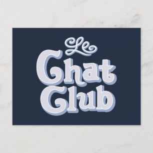 Gilmore Girls   Le Chat Club Postcard