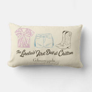 Gilmore Girls Lorelai Chilton Outfit Design Lumbar Cushion