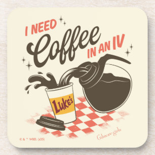 Gilmore Girls Luke’s Coffee IV Quote Coaster