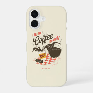 Gilmore Girls Luke’s Coffee IV Quote iPhone 16 Case