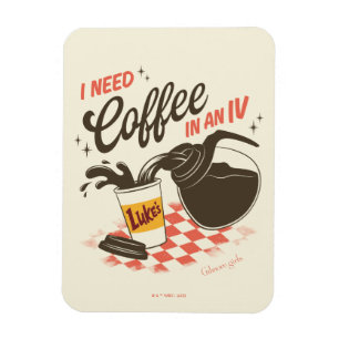 Gilmore Girls Luke’s Coffee IV Quote Magnet