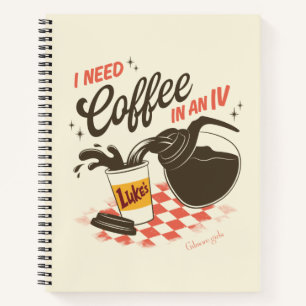 Gilmore Girls Luke’s Coffee IV Quote Notebook