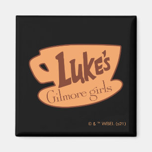 Gilmore Girls Luke's Diner Logo Magnet
