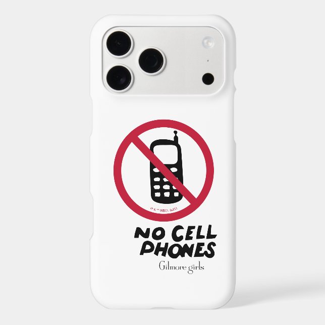 Gilmore Girls | Luke's Diner - No Cell Phones (Back)