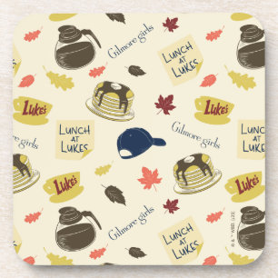 Gilmore Girls Lunch at Luke’s Pattern Coaster