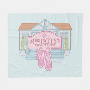 Gilmore Girls Miss Patty's School of Ballet Fleece Blanket