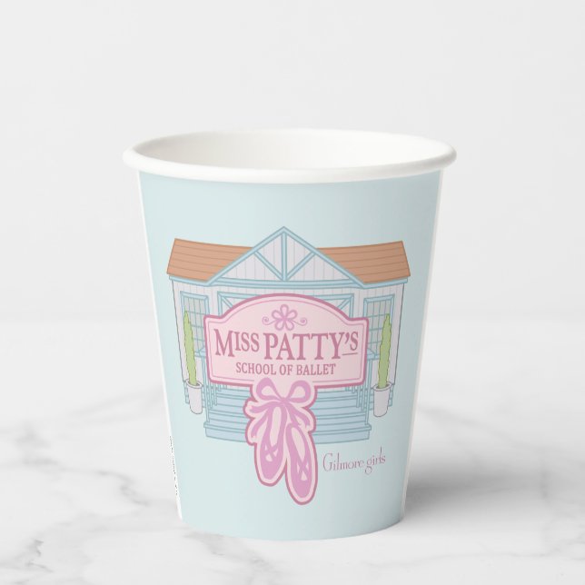 Gilmore Girls | Miss Patty's School of Ballet Paper Cups (Front)