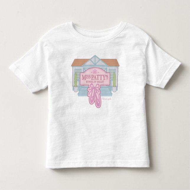 Gilmore Girls | Miss Patty's School of Ballet Toddler T-Shirt (Front)