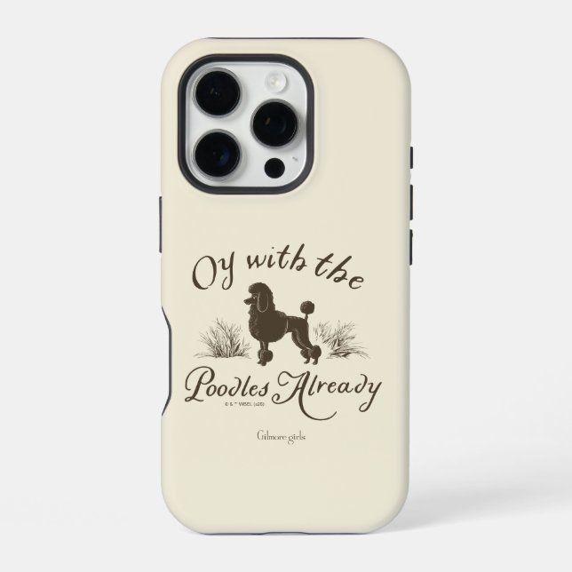 Gilmore Girls | Oy With the PoodlesDesign iPhone Case (Back)