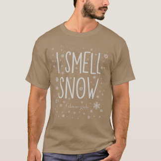 Gilmore Girls Snowflake Pattern I Smell SnowV Show T-Shirt