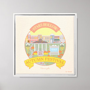 Gilmore Girls Stars Hollow Autumn Festival Canvas Print