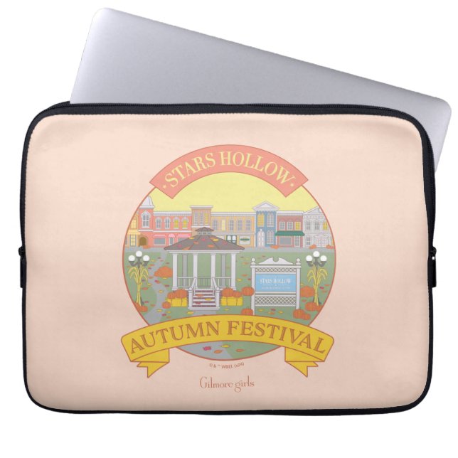 Gilmore Girls | Stars Hollow Autumn Festival Laptop Sleeve (Front)