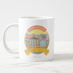 Gilmore Girls   Stars Hollow Autumn Festival Large Coffee Mug