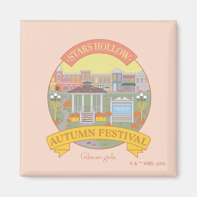 Gilmore Girls | Stars Hollow Autumn Festival Magnet (Front)