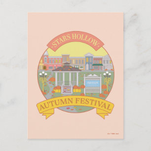 Gilmore Girls   Stars Hollow Autumn Festival Postcard