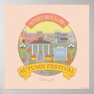 Gilmore Girls   Stars Hollow Autumn Festival Poster