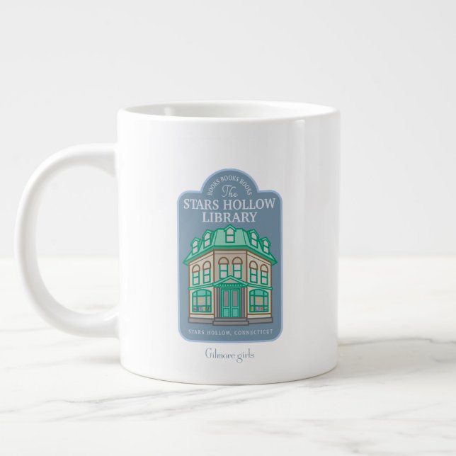 Gilmore Girls | Stars Hollow Library Large Coffee Mug (Left)