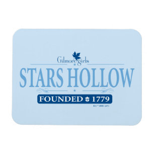 Gilmore Girls Stars Hollow Logo Magnet