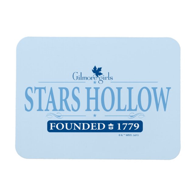 Gilmore Girls | Stars Hollow Logo Magnet (Horizontal)