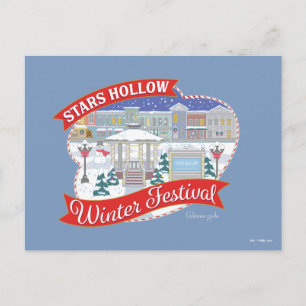 Gilmore Girls   Stars Hollow Winter Festival Postcard