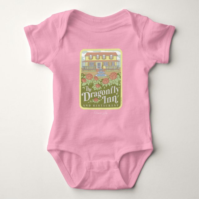 Gilmore Girls | The Dragonfly Inn & Restaurant Baby Bodysuit (Front)