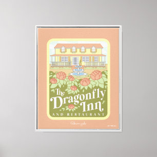 Gilmore Girls The Dragonfly Inn & Restaurant Canvas Print