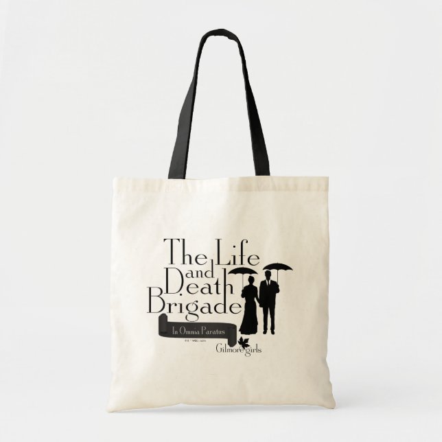 Gilmore Girls | The Life and Death Brigade Tote Bag (Front)