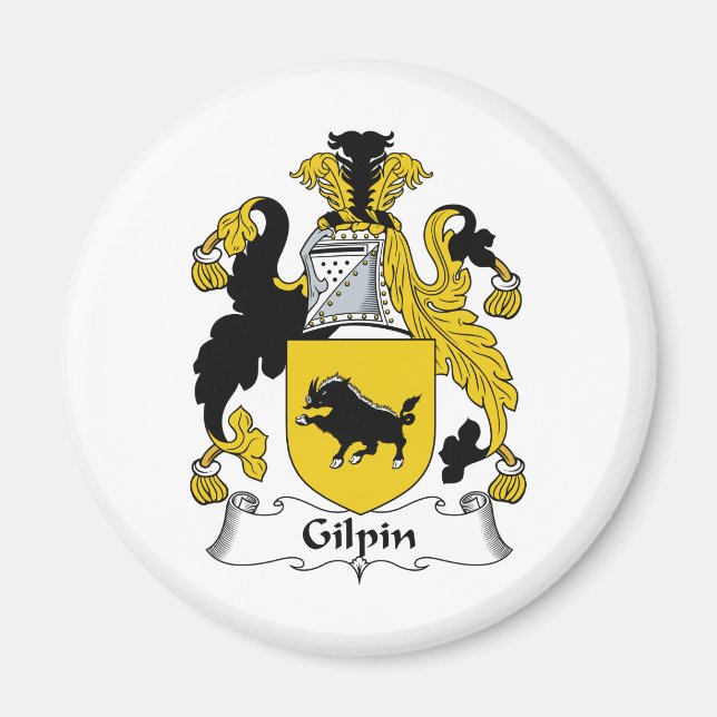 Gilpin Family Crest Magnet (Front)